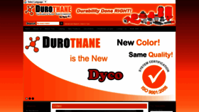 What Durothane.com website looked like in 2018 (5 years ago)