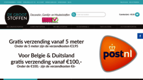 What Degrootstoffen.nl website looked like in 2018 (5 years ago)