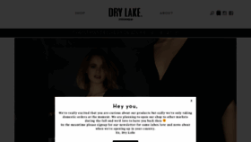 What Drylake.com website looked like in 2018 (5 years ago)