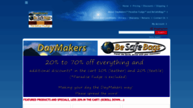 What Daymakers.com website looked like in 2018 (5 years ago)
