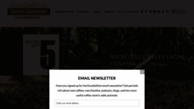 What Doubleshotcoffee.com website looked like in 2018 (5 years ago)
