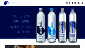 What Drinksmartwater.com website looked like in 2018 (5 years ago)