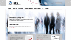 What Dillistonegroup.com website looked like in 2018 (5 years ago)