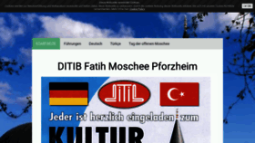 What Ditib-pforzheim.de website looked like in 2018 (5 years ago)