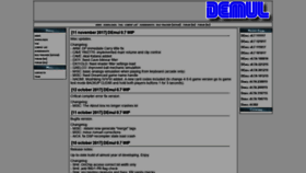 What Demul.emulation64.com website looked like in 2018 (5 years ago)