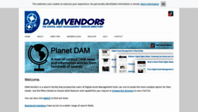 What Damvendors.com website looked like in 2018 (5 years ago)