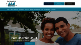 What Drmartinfp.com website looked like in 2018 (5 years ago)