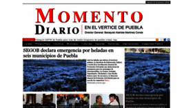 What Diariomomento.com website looked like in 2018 (5 years ago)