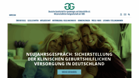 What Dggg.de website looked like in 2018 (5 years ago)