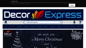 What Decor-express.co.uk website looked like in 2018 (5 years ago)