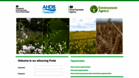 What Defra.bravosolution.co.uk website looked like in 2018 (5 years ago)