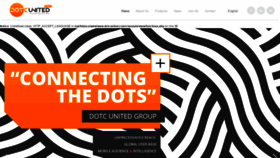 What Dotcunitedgroup.com website looked like in 2018 (5 years ago)