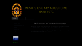 What Devils-eye-mc.de website looked like in 2018 (5 years ago)