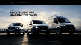 What Daarstaatunietbijstil.mercedes-benz.nl website looked like in 2018 (5 years ago)