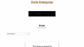 What Dorleenterprise.com website looked like in 2018 (5 years ago)