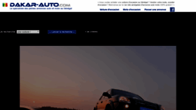 What Dakar-auto.com website looked like in 2018 (5 years ago)