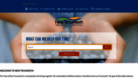 What Discovernewtecumseth.ca website looked like in 2018 (5 years ago)