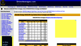 What Driveraverages.com website looked like in 2018 (5 years ago)