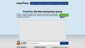 What Dc.proxfree.com website looked like in 2018 (5 years ago)