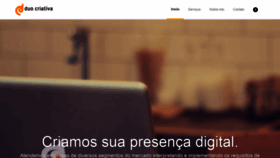 What Duocriativa.com.br website looked like in 2018 (5 years ago)