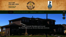 What Drylandstucco.com website looked like in 2018 (5 years ago)