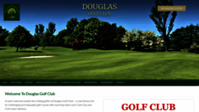 What Douglasgolf.ie website looked like in 2019 (5 years ago)