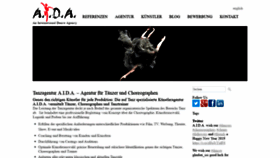 What De.aida-dancer.de website looked like in 2019 (5 years ago)