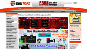 What Digitopz.com website looked like in 2019 (5 years ago)