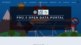 What Data.lass-net.org website looked like in 2019 (5 years ago)