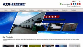 What Derflex-sign.com website looked like in 2019 (5 years ago)