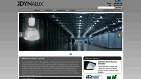 What Dynaluxlighting.com website looked like in 2019 (5 years ago)