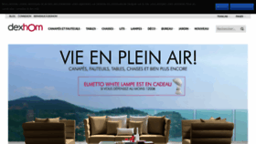 What Dexhom.com website looked like in 2019 (5 years ago)