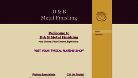 What Dandbmetalfinishing.com website looked like in 2019 (5 years ago)
