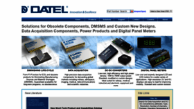 What Datel.com website looked like in 2019 (5 years ago)
