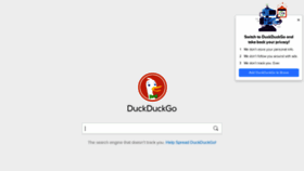 What Duckgo.com website looked like in 2019 (5 years ago)
