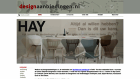 What Designaanbiedingen.nl website looked like in 2019 (5 years ago)
