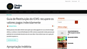 What Direitosbrasil.com website looked like in 2019 (5 years ago)