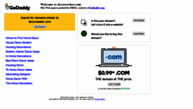 What Decorseeker.com website looked like in 2019 (5 years ago)