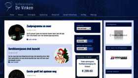 What De-vinken.nl website looked like in 2019 (5 years ago)