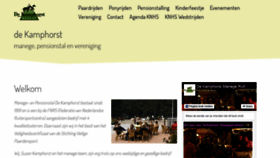 What Dekamphorst.nl website looked like in 2019 (5 years ago)