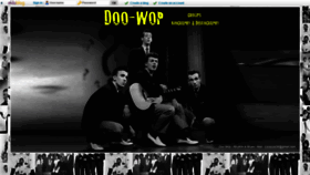 What Doo-wop.blogg.org website looked like in 2019 (6 years ago)