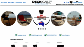 What Deckandgalley.com.au website looked like in 2019 (5 years ago)