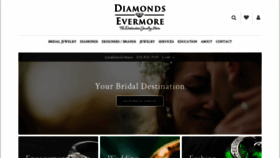 What Diamondsevermore.com website looked like in 2019 (5 years ago)