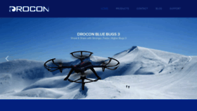 What Drocon.co.uk website looked like in 2019 (5 years ago)