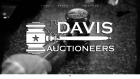 What Davisauctioneers.com website looked like in 2019 (5 years ago)