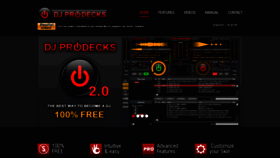 What Djprodecks.com website looked like in 2019 (5 years ago)