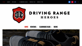 What Drivingrangeheroes.com website looked like in 2019 (5 years ago)
