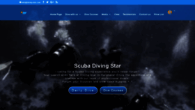 What Diving-star.com website looked like in 2019 (5 years ago)