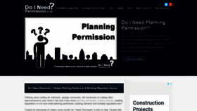 What Doineedpermission.com website looked like in 2019 (5 years ago)