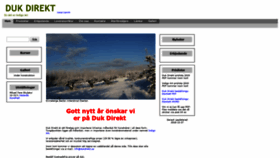 What Dukdirekt.se website looked like in 2019 (5 years ago)